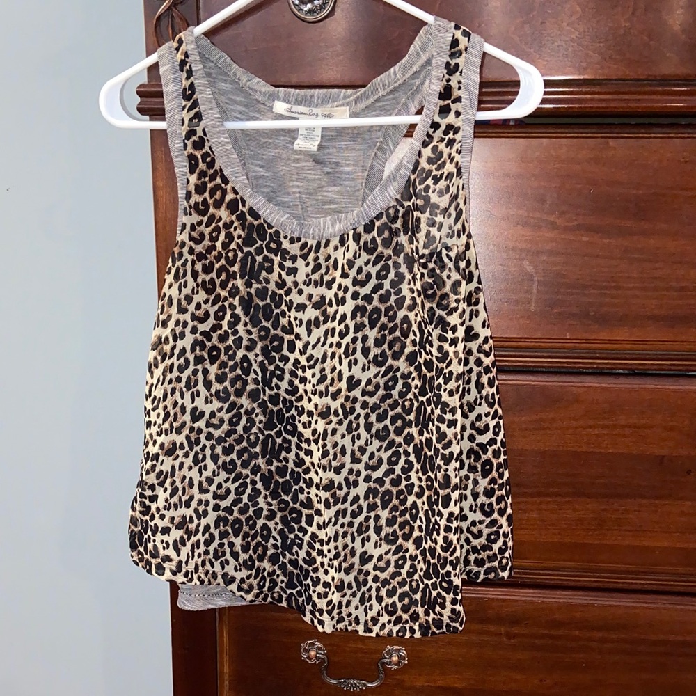 American rag, size XL, leopard print